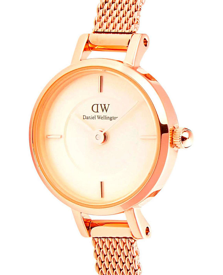 Часы Daniel Wellington Petite Mini Champagne Melrose DW00100741 — кварцевые, сталь металл