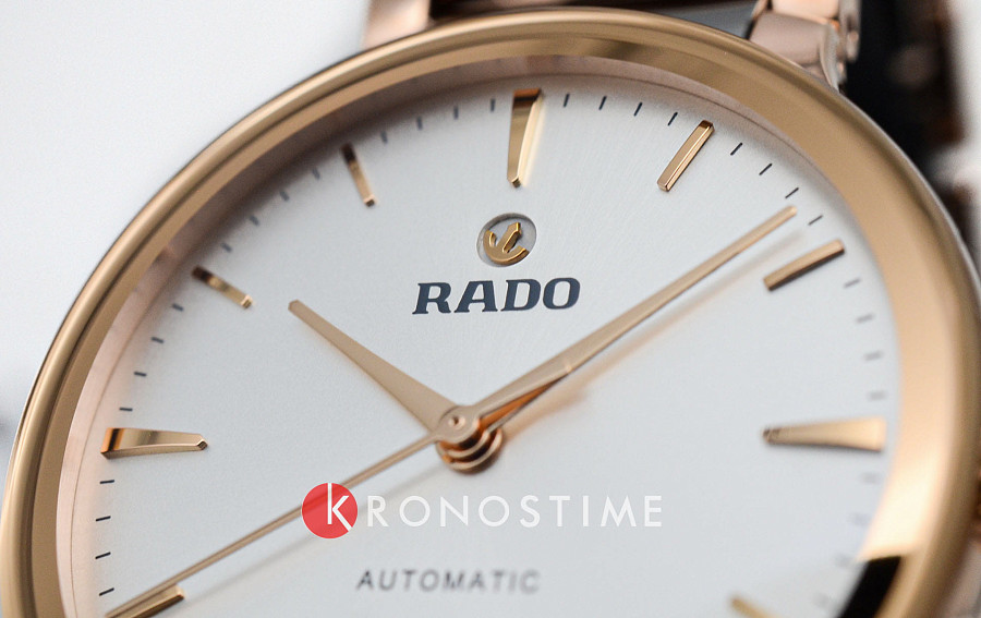 Часы Rado Centrix Automatic R30019012 — женские, высокотехнологичная керамика + нержавеющая сталь с pvd покрытием