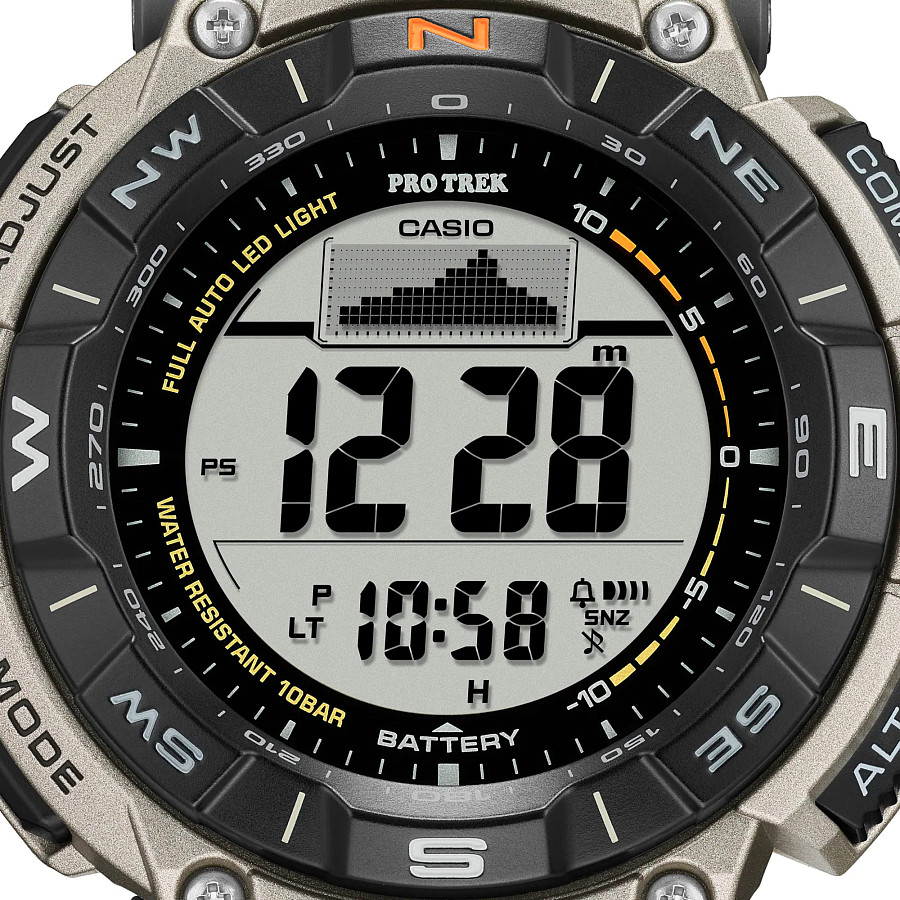 Часы Casio Pro Trek PRG-340T-7ER — пластик