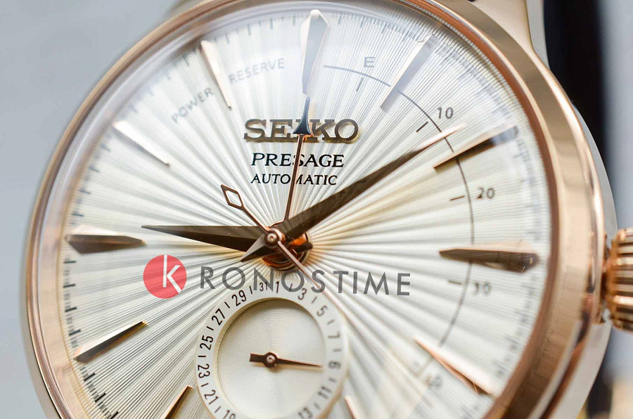 Часы Seiko Presage SARY132 — кожаный, мужские