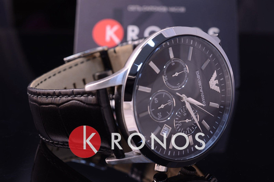 Часы Emporio Armani AR2447 — кварцевые, металл