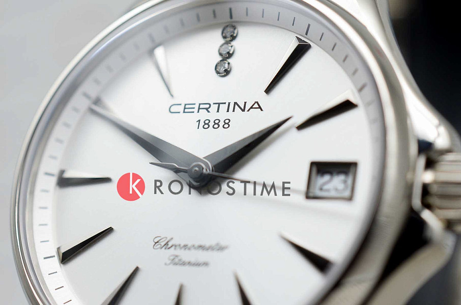 Часы Certina Lady Diamonds C032.051.44.036.00 — титановый, женские