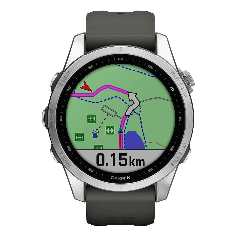 Часы Garmin Fenix 7s 010-02539-01 — США, электронные