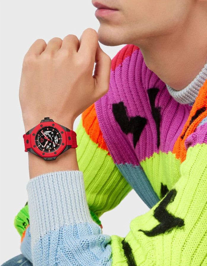 Часы Philipp Plein The Skull PWPFA0524 — силикон, мужские