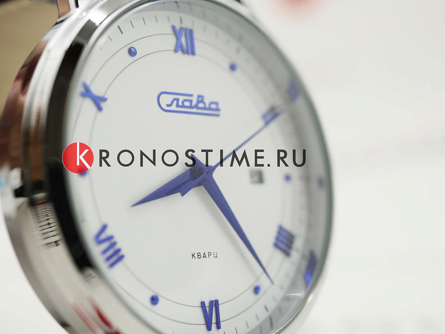 Часы Слава Традиция 2371476/300-2115 — белый, металл