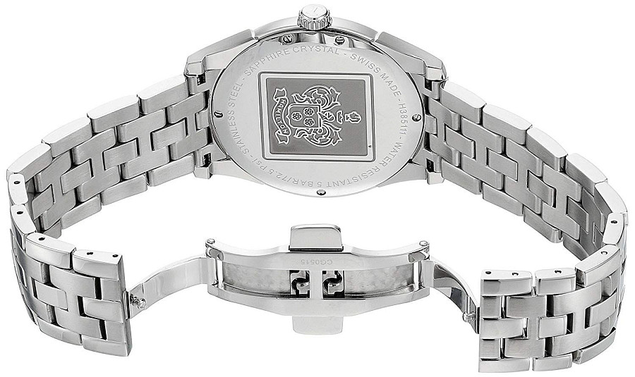 Часы Hamilton Jazzmaster Thinline Quartz H38511113 — нержавеющая сталь, мужские