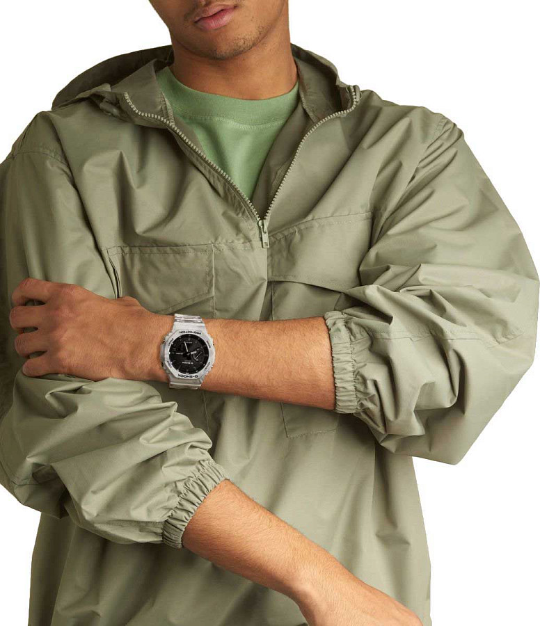 Часы Casio G-Shock Frozen Forest GAE-2100GC-7AER — электронные, пластик