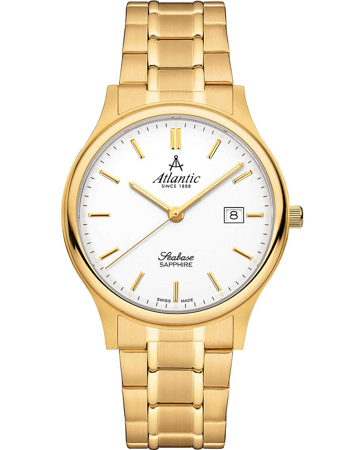 Часы Atlantic Seapair 60348.45.11 — мужские, белый