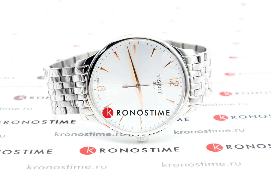 Часы Tissot Tradition T063.610.11.037.01 — мужские, нержавеющая сталь