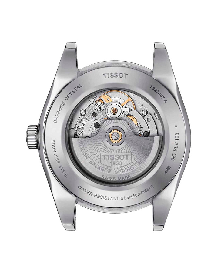 Часы Tissot Gentleman Powermatic 80 Silicium 18K Gold T927.407.46.041.01 — артикул T9274074604101