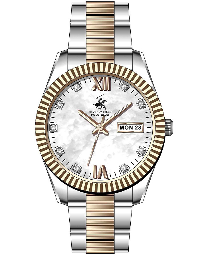 Часы Beverly Hills Polo Club BP3765C.520 — женские, коричневый