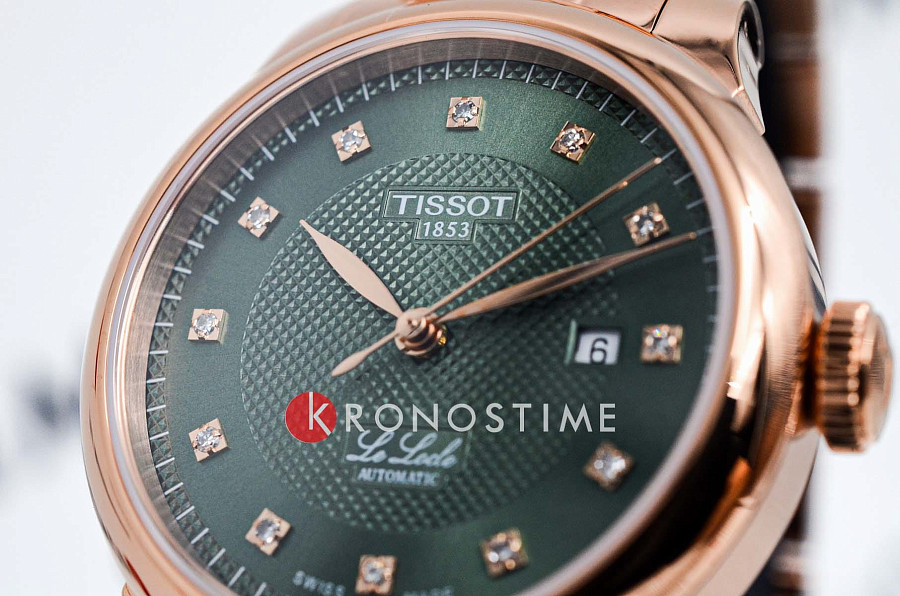 Часы Tissot T-Classic Le Locle T006.207.33.096.00 — женские, нержавеющая сталь с pvd-покрытием