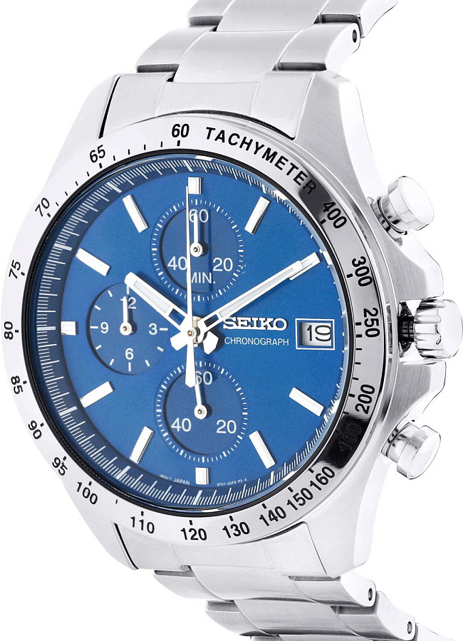 Часы Seiko Spirit Chronograph SBTR023 — мужские, нержавеющая сталь