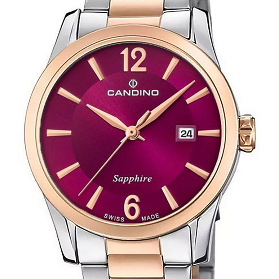 Часы Candino Elegance C4739/3 — кварцевые, металл сталь