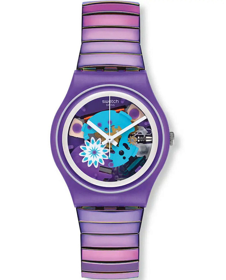 Часы Swatch Action Heroes Flowerflex GV129A — женские, цветной
