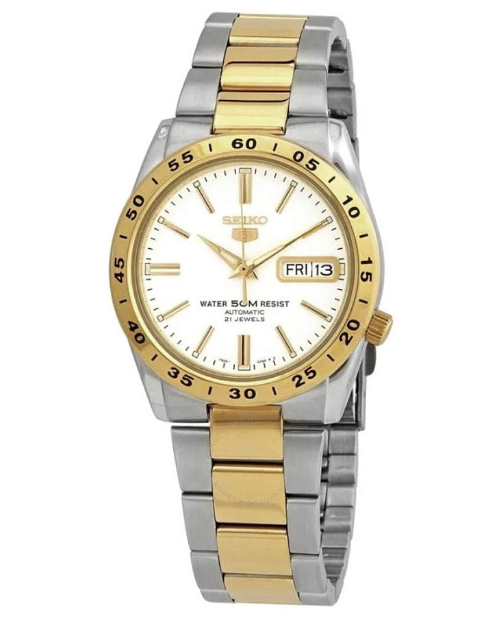 Часы Seiko 5 Regular SNKE04J1 — мужские, белый