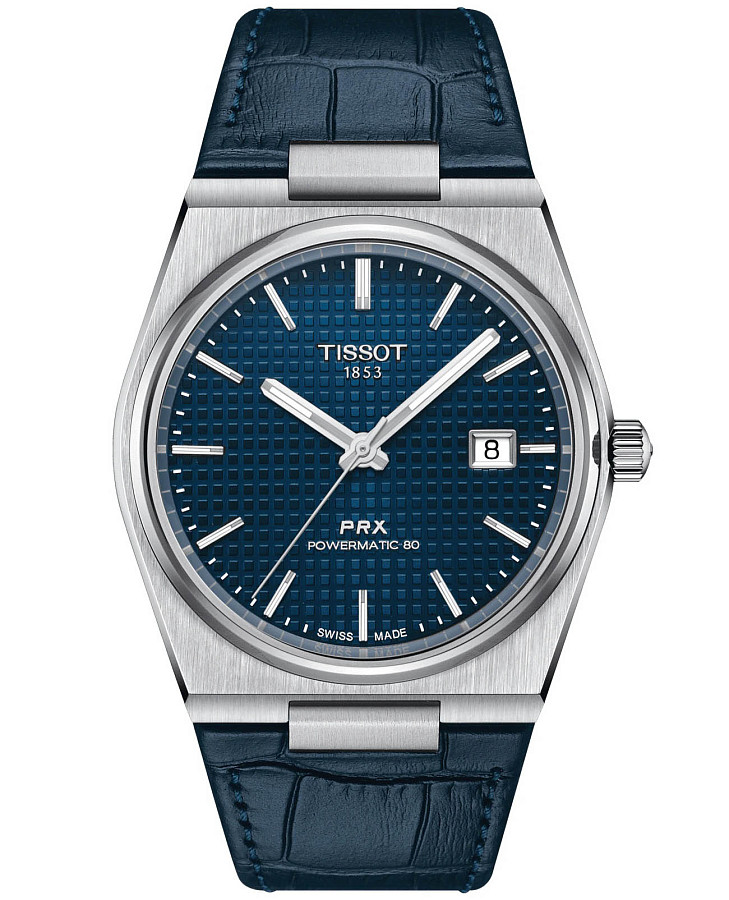 Часы Tissot PRX T137.407.16.041.00 — мужские, синий