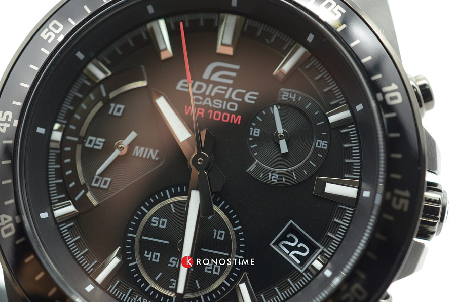 Часы Casio Edifice EFV-540DC-1AVUDF (EFV-540DC-1A) — черный, металл сталь