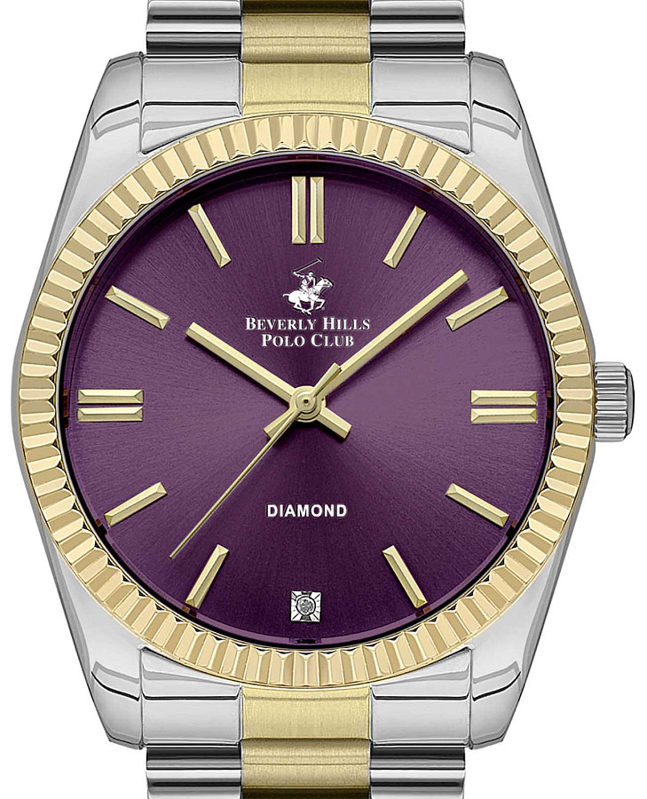 Часы Beverly Hills Polo Club BP3172C.280 — кварцевые, суперметалл металл