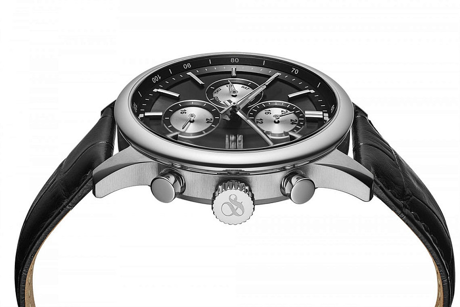 Часы Scotch&Soda SSM.116C — кварцевые, сталь металл