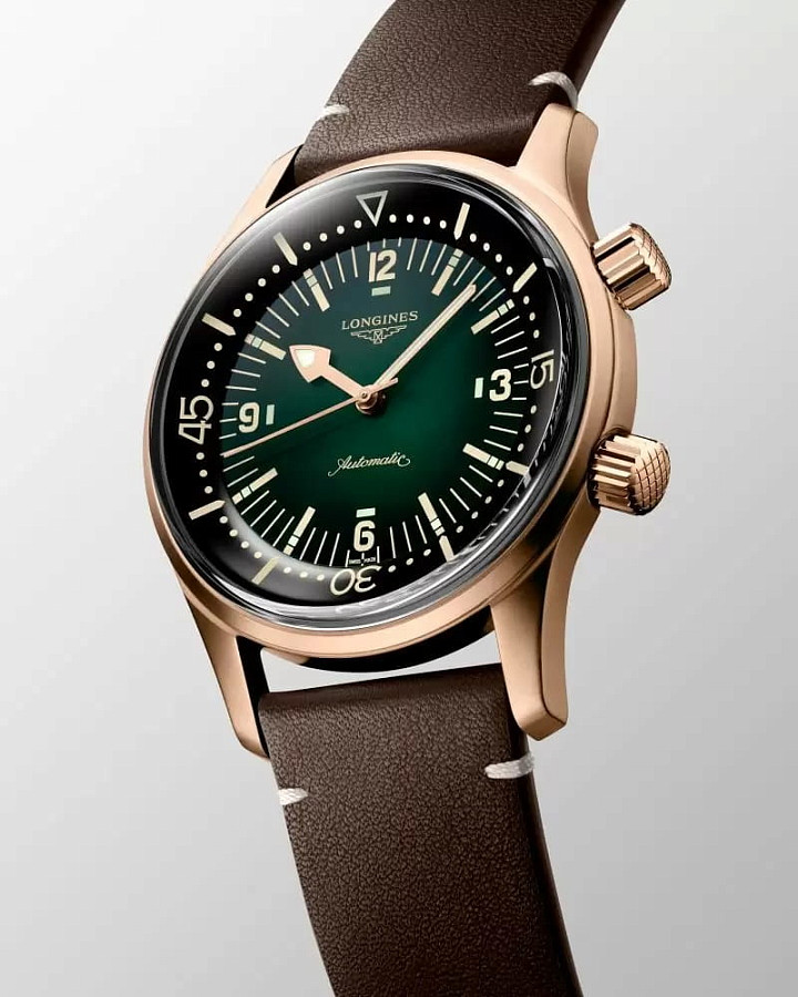 Часы Longines Legend Diver Watch L3.774.1.50.2 — сталь металл, Швейцария