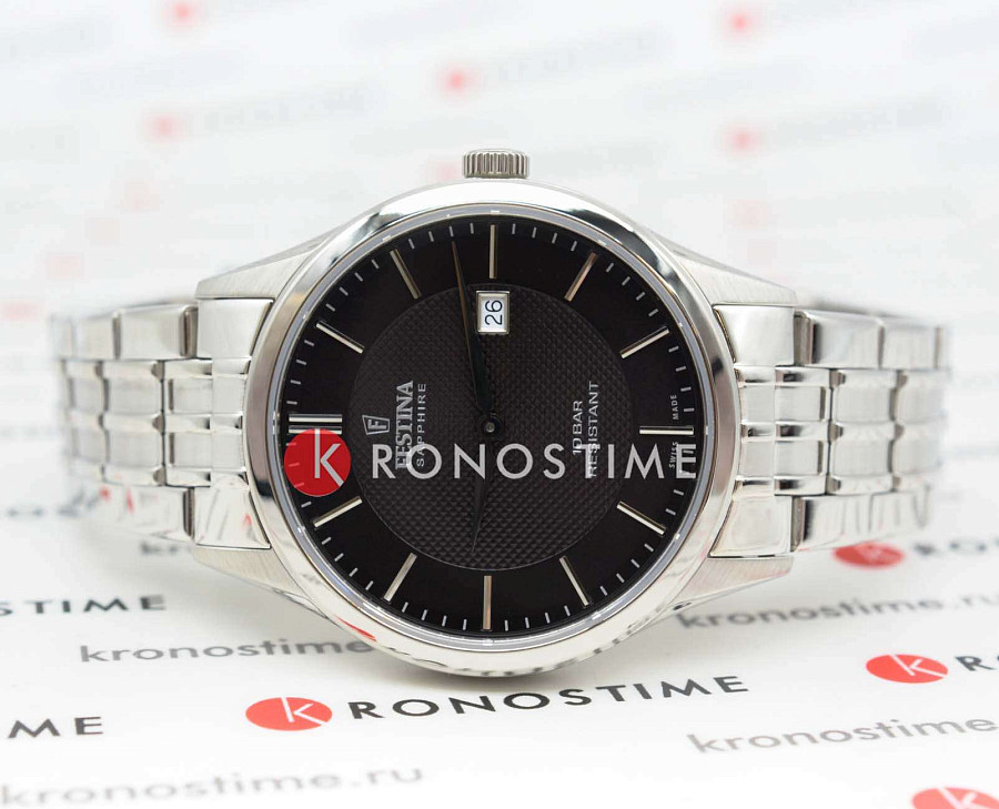 Часы Festina Classics F20005/4 — кварцевые, сталь