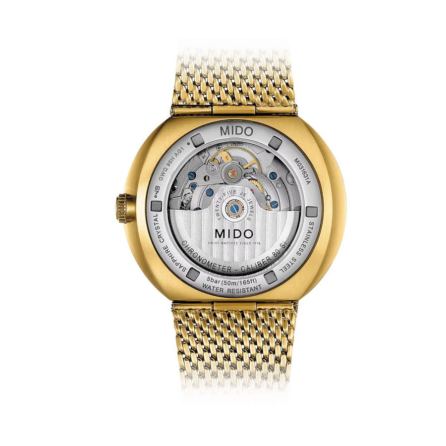 Часы Mido Commander Icone M031.631.33.021.00 — механические, сталь металл