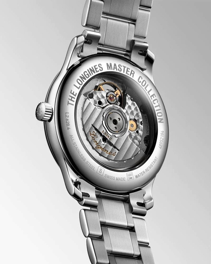 Часы Longines Master Collection L2.628.4.77.6 — механические, металл сталь