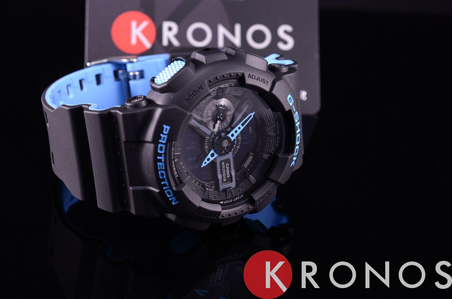 Часы Casio G-Shock GA-110LN-1A — электронные, пластик
