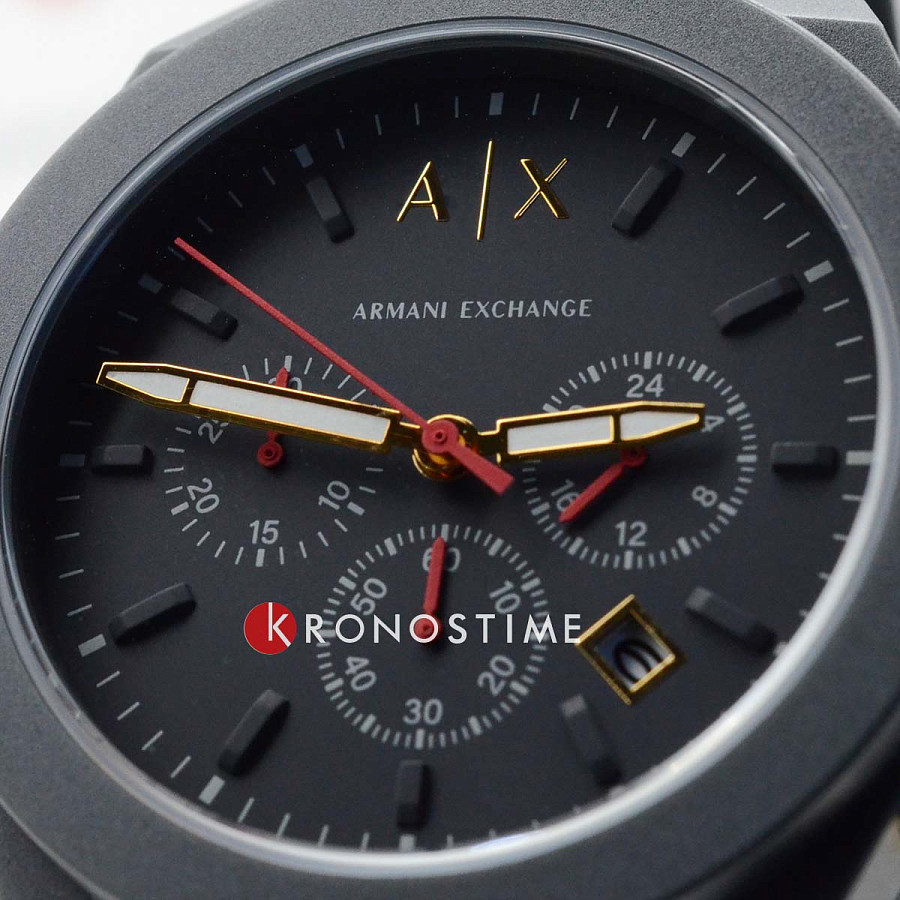 Часы Armani Exchange Rafael AX4168 — мужские, силикон