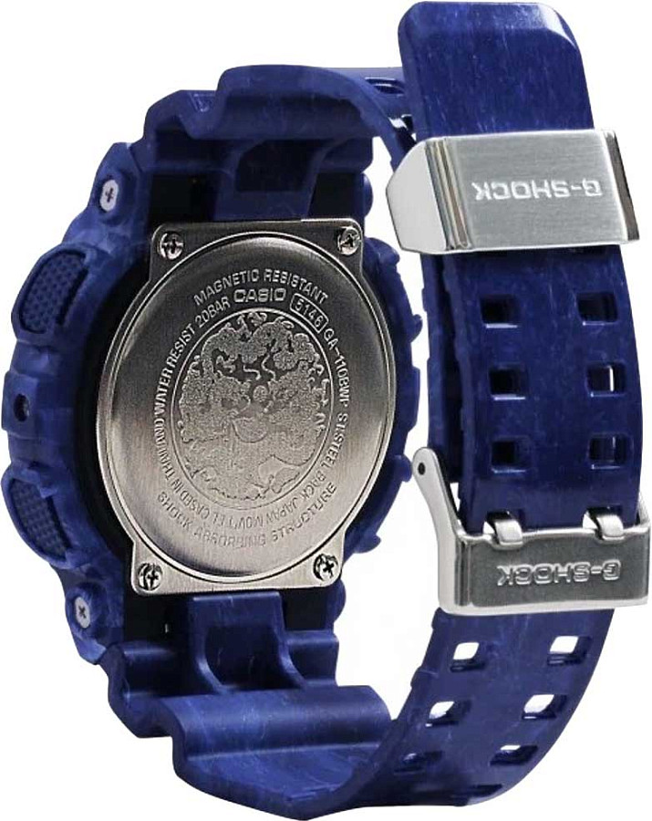 Часы Casio G-Shock GA-110BWP-2A — пластик, Япония