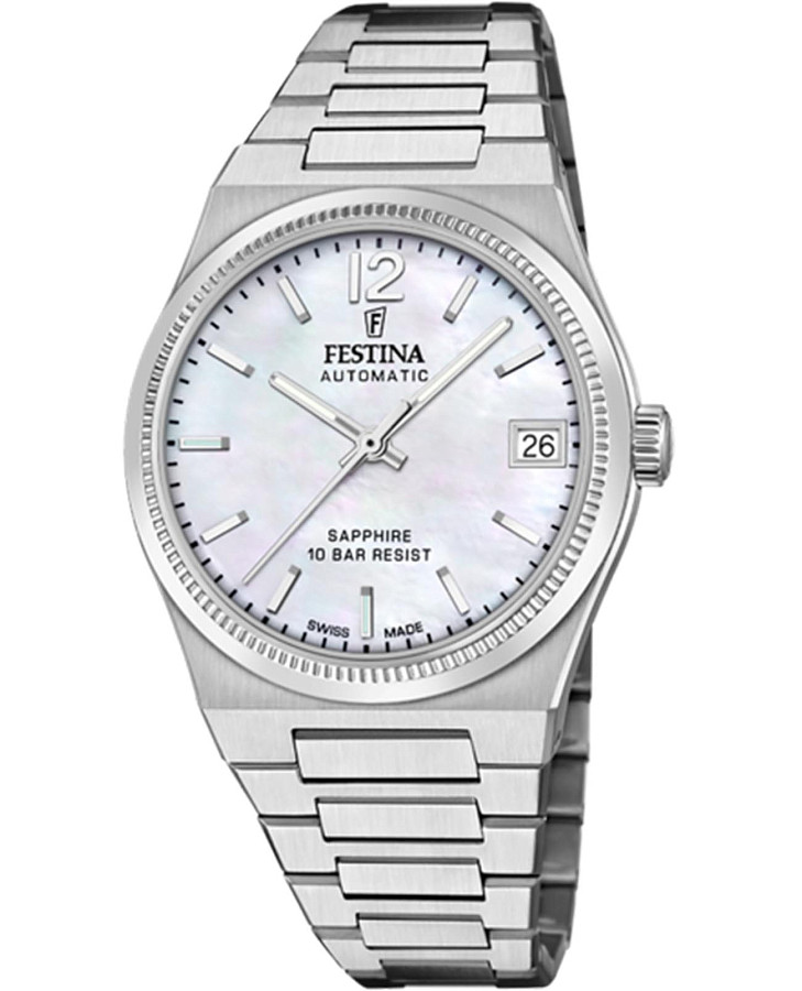 Часы Festina Classics F20029/1 — женские, перламутровый