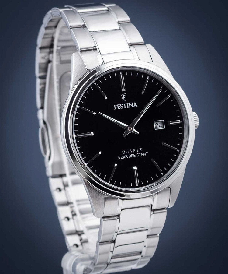 Часы Festina Classics F20511/4 — нержавеющая сталь 316l, мужские