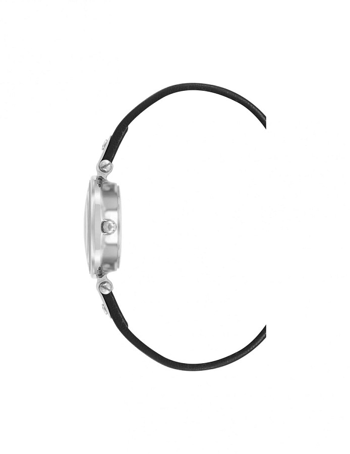Часы Anne Klein Leather 9443AQBK — металл сталь, США