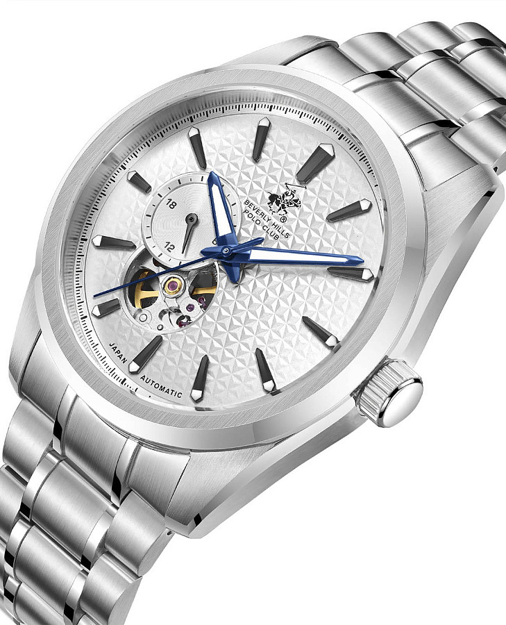Часы Beverly Hills Polo Club BP3915X.330 — механические, металл сталь