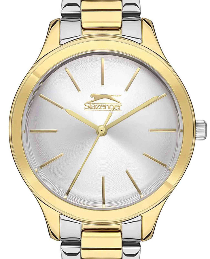 Часы Slazenger SL.09.2101.3.05 — кварцевые, суперметалл металл