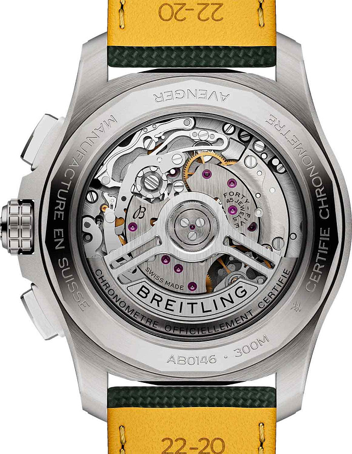 Часы Breitling Avenger B01 Chronograph 42 mm AB0146101L1X1 — артикул AB0146101L1X1