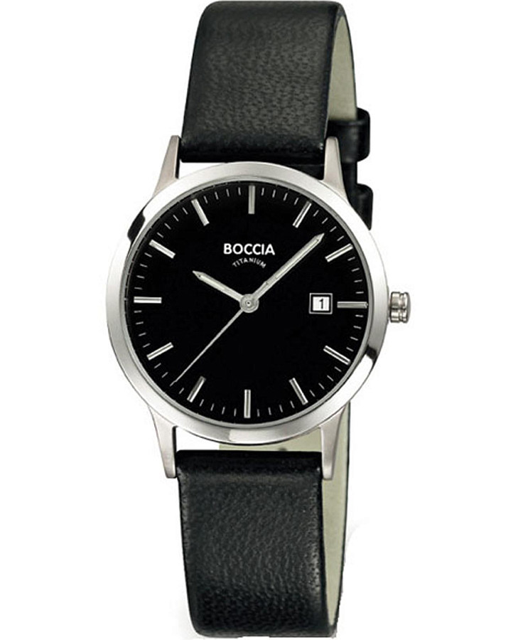 Часы Boccia Titanium 3180-02 — женские, черный