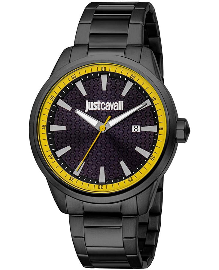 Часы Just Cavalli Cavaliere JC1G385M0075 — мужские, черный