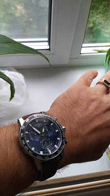 Фото покупателя: Швейцарские наручные часы Tissot SuperSport Chrono T125.617.16.041.00 с хронографом