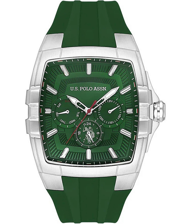 Часы U.S. Polo Assn. Crossing USPA1093-02 — мужские, зеленый
