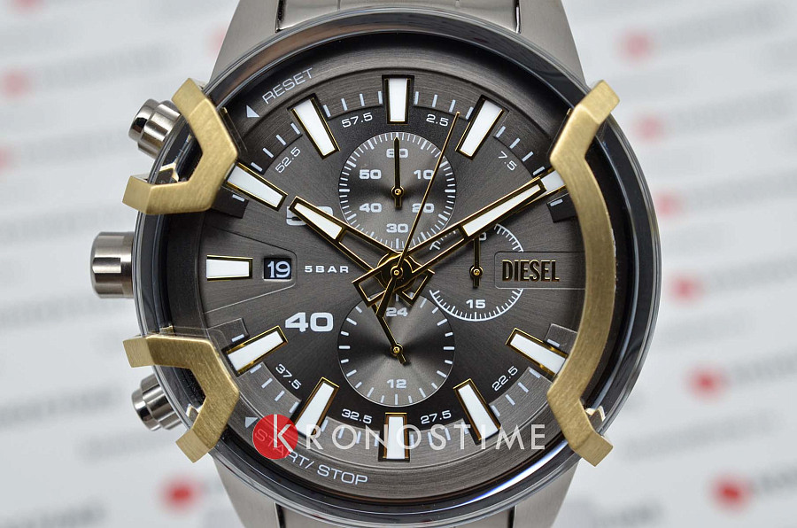 Часы Diesel Griffed DZ4668 — кварцевые, Италия, мужские