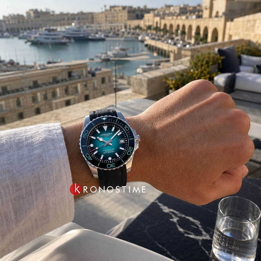 Часы Longines HydroConquest L3.779.4.09.9 — механические, Швейцария, мужские