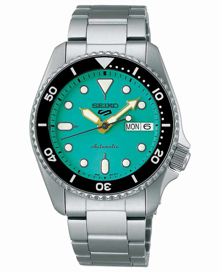 Часы Seiko 5 Sports SRPK33K1 — мужские, голубой