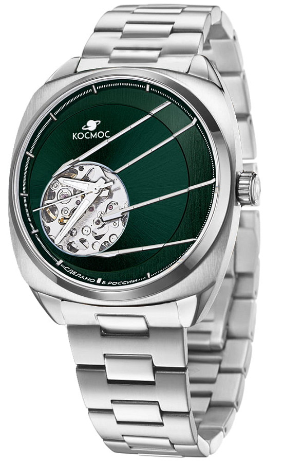 Часы Космос Спутник K 115.10.37 — мужские, нержавеющая сталь 316l