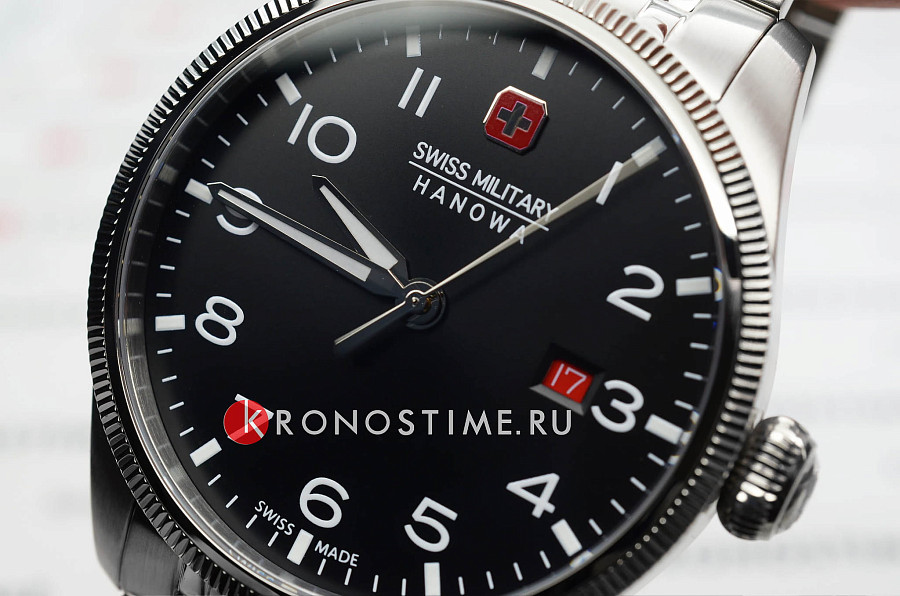 Часы Swiss Military Hanowa Thunderbolt SMWGH0000801 — кварцевые, сталь металл