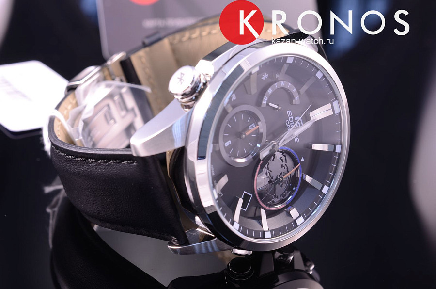 Часы Casio Edifice EQB-600L-1A — карбон + полимер, мужские