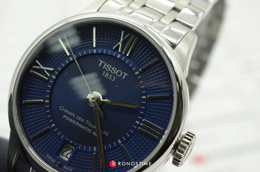 Часы Tissot Chemin des Tourelles Powermatic 80 Lady T099.207.11.048.00 — женские, нержавеющая сталь