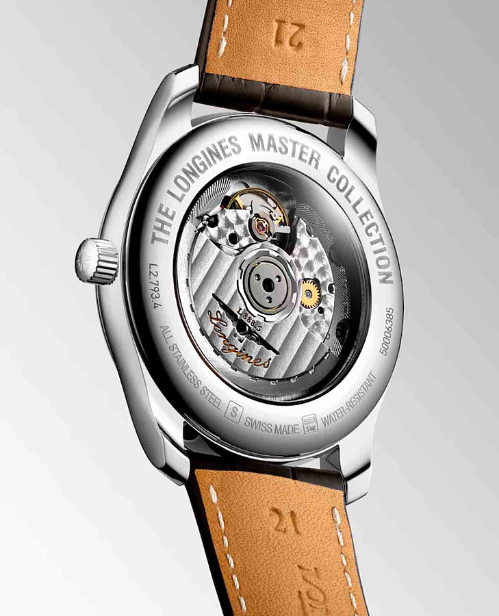 Часы Longines Master Collection L2.793.4.77.3 — механические, металл сталь