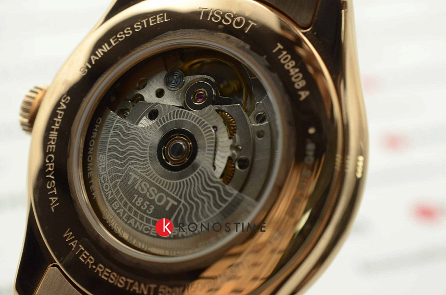 Часы Tissot Ballade Powermatic 80 COSC T108.408.33.037.00 — серебристый, сталь металл
